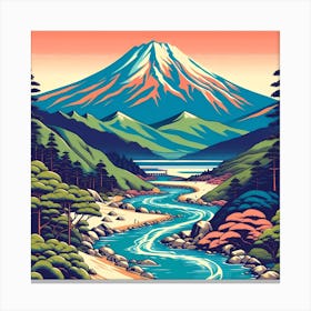 Mt Fuji 1 Canvas Print