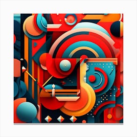 Abstract Abstract Abstract Abstract Art Canvas Print