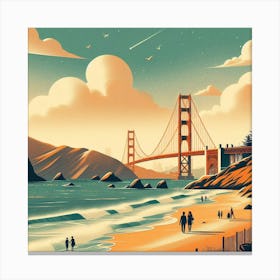 Golden Gate Bridge Canvas Print