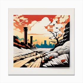 Cityscape 7 Canvas Print