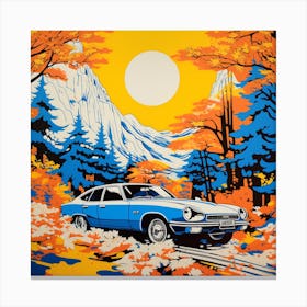 Ford Capri Canvas Print