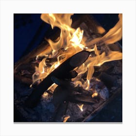 Fire ignition Canvas Print