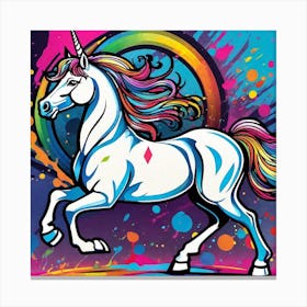 Unicorn Painting 2 Canvas Print