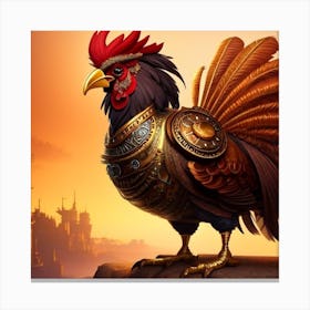 Rooster Canvas Print