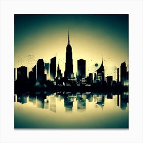 New York City Skyline 57 Canvas Print
