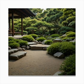 Japanese Garden 12 Canvas Print