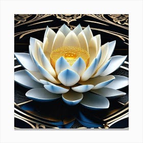 Lotus Flower 81 Canvas Print