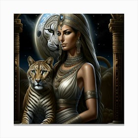 Egyptian Goddess 8 Canvas Print