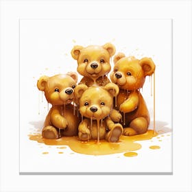 Teddy Bears 1 Canvas Print