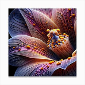 Abstract Flower Canvas Print