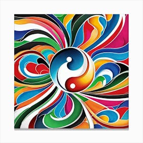 Yin Yang 1 Canvas Print