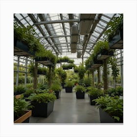 Greenhouse 3 Canvas Print