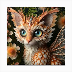 Fairy Cat 3 Canvas Print