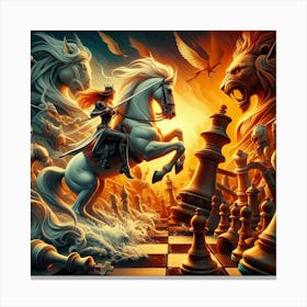 Chess8 Canvas Print