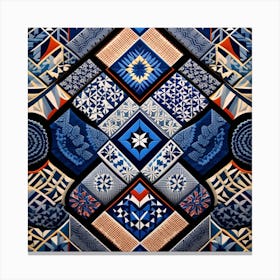 Asian Pattern Canvas Print