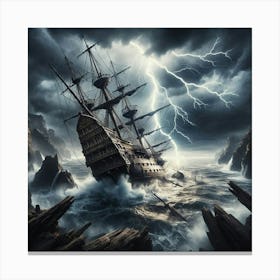 Violent Storm Canvas Print