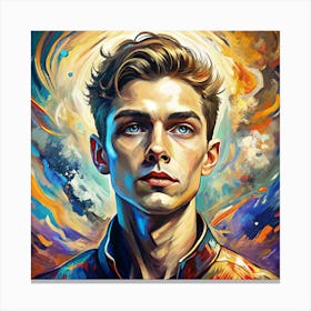 Man of Thought Canvas Print