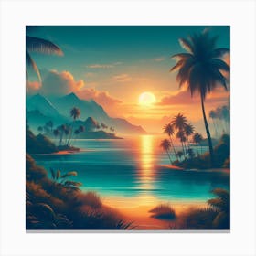 Tropical Paradise 2 Canvas Print