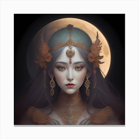 Beautiful Goddess #6 Canvas Print