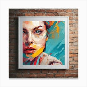 Abstract Painting Canvas Print