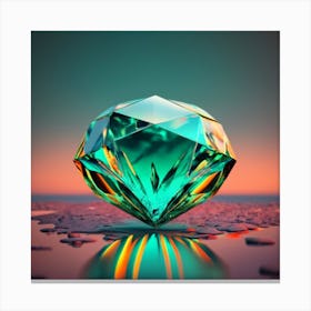 Emerald 1 Canvas Print