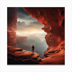 on top of the world Canvas Print