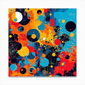 Abstractness funky Canvas Print