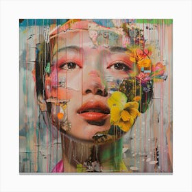 'Flora' 5 Canvas Print