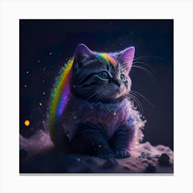 Cat Galaxy (66) Canvas Print