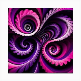 Abstract Fractal Art Canvas Print