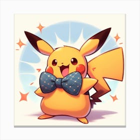 Pokemon Pikachu Canvas Print