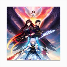 Legend Of The Guardian Canvas Print