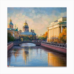 St Petersburg 2 Canvas Print