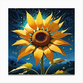 Sunflower 13 Canvas Print