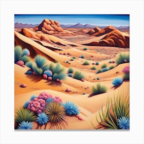 Desert Landscape 24 Canvas Print