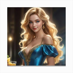 Beauty And The Beast 49 Canvas Print