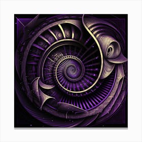 Spiral Spiral Canvas Print