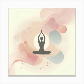 Yoga Pose 1 Canvas Print