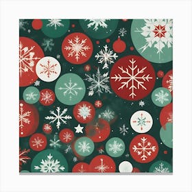 Snowflakes 2024 Canvas Print