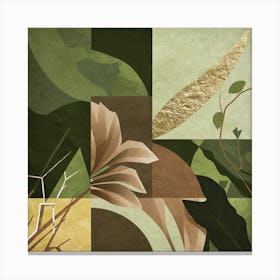 Green And Gold Canvas Print