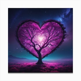 Heart Tree 1 Canvas Print