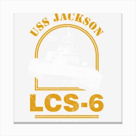 Lcs 6 Uss Jackson Canvas Print