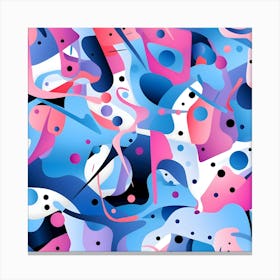 Rhythmic Abstraction Canvas Print