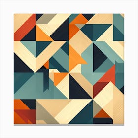 Abstract Geometric Pattern 56 Canvas Print