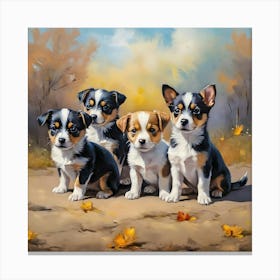 Chihuahua Puppies 2 Canvas Print