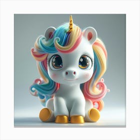 Unicorn 107 Canvas Print