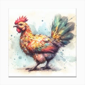 Rainbowchick Canvas Print