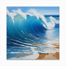 Ocean Wave 1 Canvas Print