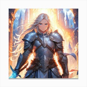 Hero Of Legend Canvas Print