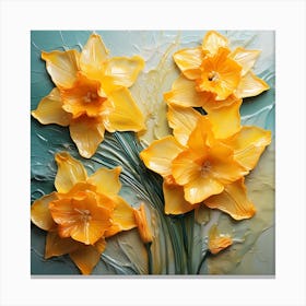 Daffodils 31 Canvas Print